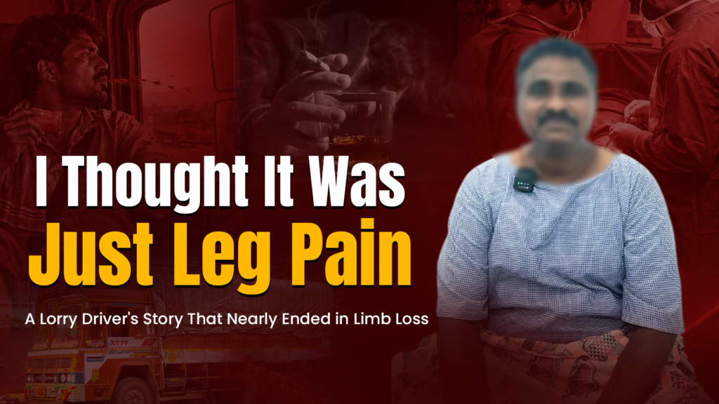 Lorry driver’s leg pain journey that nearly led to limb loss at Devu Hospitals Hyderabad