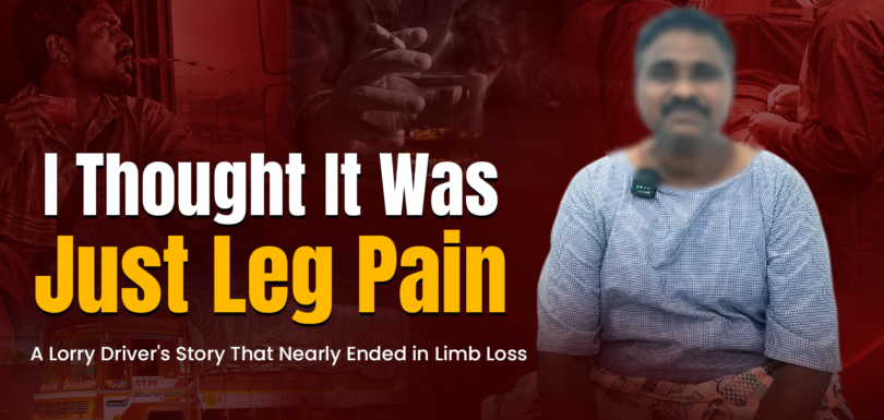 Lorry driver’s leg pain journey that nearly led to limb loss at Devu Hospitals Hyderabad