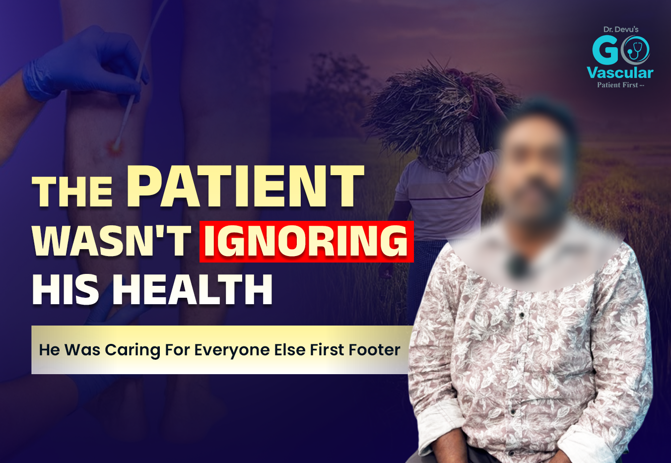 Patient story about persistent leg pain and vascular vein symptoms health treatment